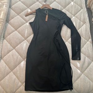 Skims Lace Up Mini Dress